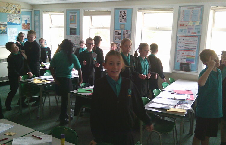 Image of Year 5's Body Percussion
