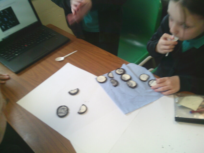 Image of The Edible Cosmos: Year 5’s Oreo Moon Phases