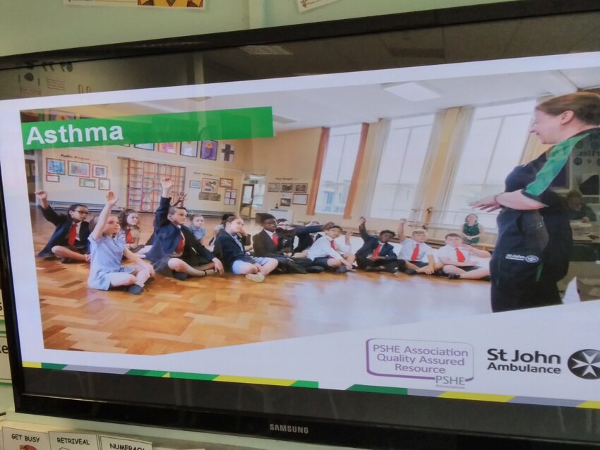 Image of Year 4 - Learning about Asthma