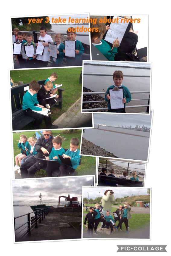 Image of Year 3 trip to the Mouth of the River Mersey