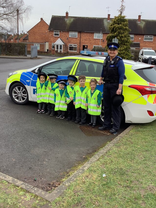 Image of Nursery Police Visit