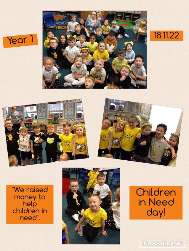 Image of Year 1 Children in Need 