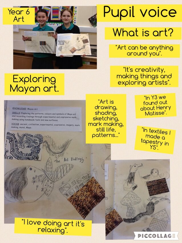 Image of Art in Year 6 