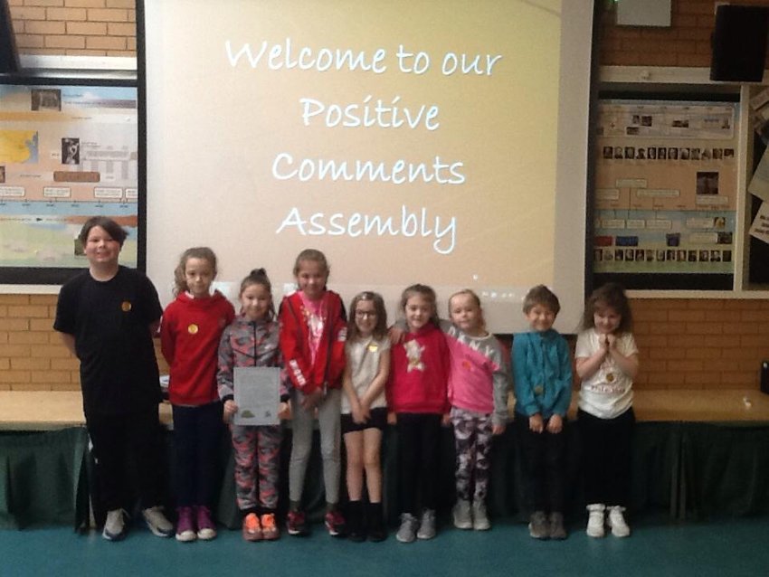 Image of Positive Comments Assembly - 13th March 2020 