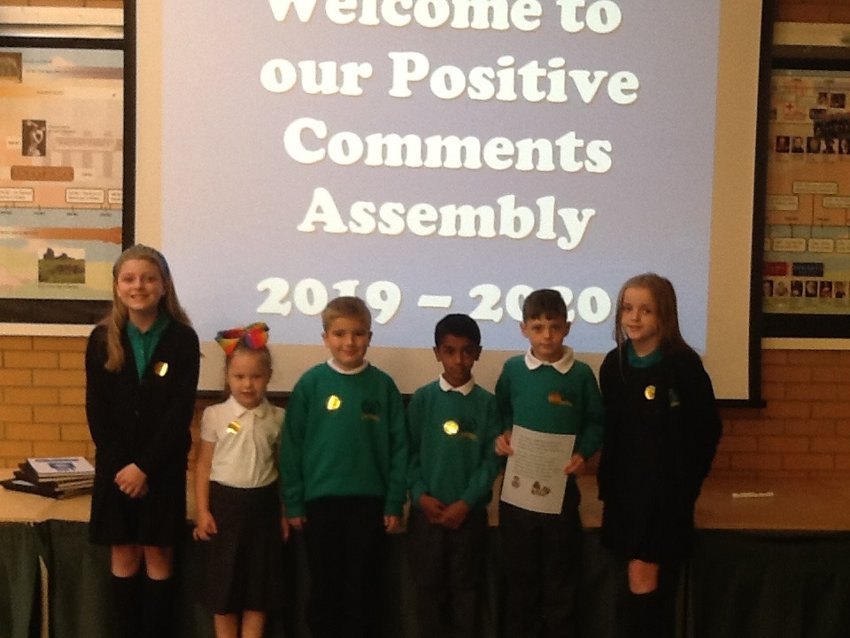 Image of Positive Comments Assembly - 13th September 2019